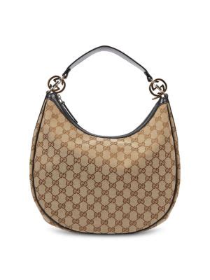 Gucci Twins GG Canvas Hobo Bag on SALE 